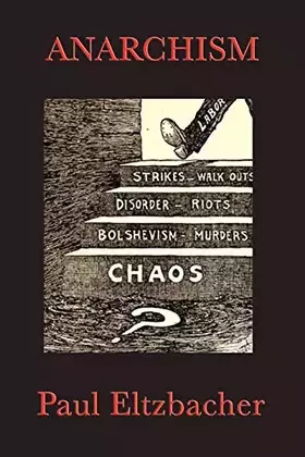 Couverture du produit · Anarchism
