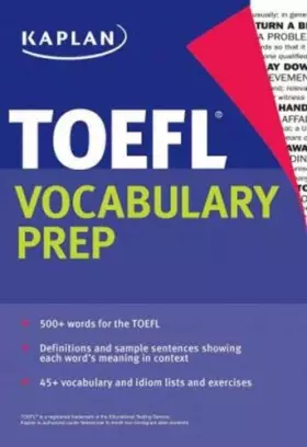 Couverture du produit · Kaplan TOEFL Vocabulary Prep