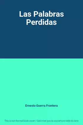 Couverture du produit · Las Palabras Perdidas