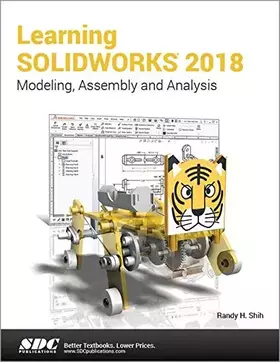 Couverture du produit · Learning SOLIDWORKS 2018