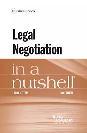 Couverture du produit · Legal Negotiation in a Nutshell