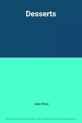 Couverture du produit · Desserts
