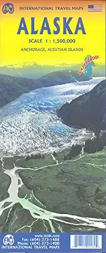Couverture du produit · Alaska Travel Reference(Waterproof) 1:1,500,000