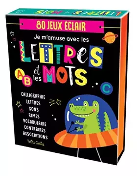Couverture du produit · Je m'amuse avec les lettres et les mots
