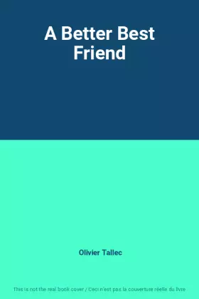 Couverture du produit · A Better Best Friend