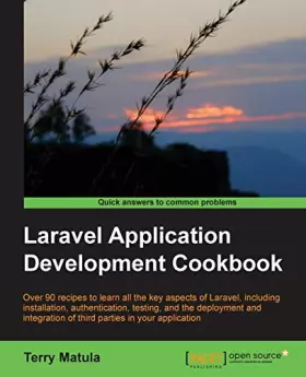 Couverture du produit · Laravel Application Development Cookbook