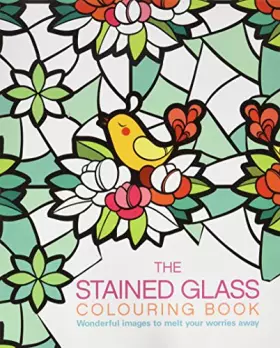 Couverture du produit · The Stained Glass Colouring Book