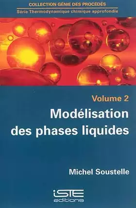 Couverture du produit · modélisation des phases liquides