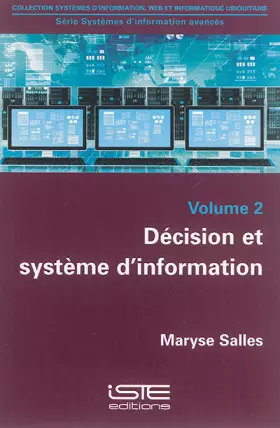 Couverture du produit · Systèmes dinformation avancés: Tome 2, Décision et système d'information