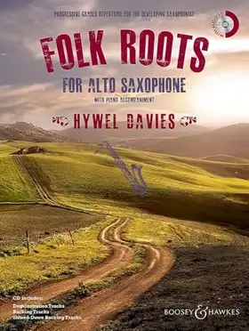 Couverture du produit · Folk Roots for Alto Saxophone: Book/CD