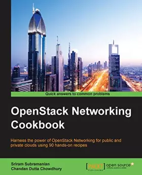Couverture du produit · OpenStack Networking Cookbook