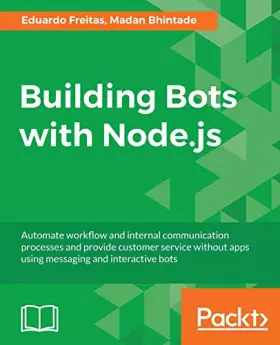 Couverture du produit · Building Bots with Node.js