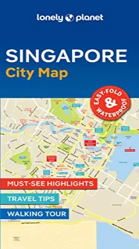 Couverture du produit · Lonely Planet Singapore City Map