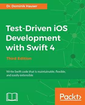 Couverture du produit · Test-Driven iOS Development with Swift 4