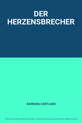 Couverture du produit · DER HERZENSBRECHER