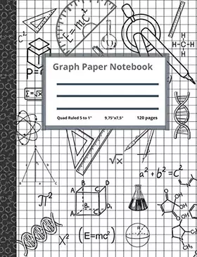 Couverture du produit · Graph Paper Notebook: Simple Graph Paper Journal, Grid Paper Notebook for Math and Science Students, ( Composition Notebook)