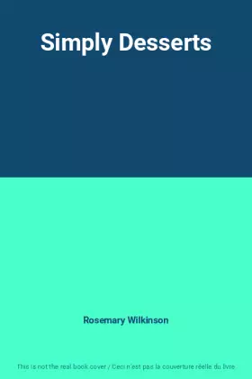 Couverture du produit · Simply Desserts
