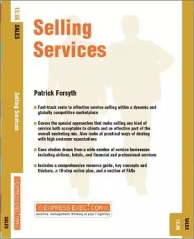 Couverture du produit · Selling Services: Sales 12.06