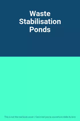 Couverture du produit · Waste Stabilisation Ponds