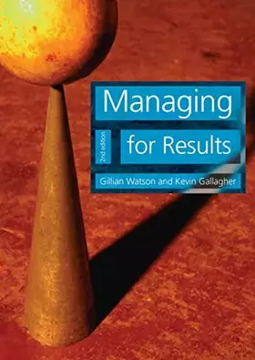 Couverture du produit · Managing for Results