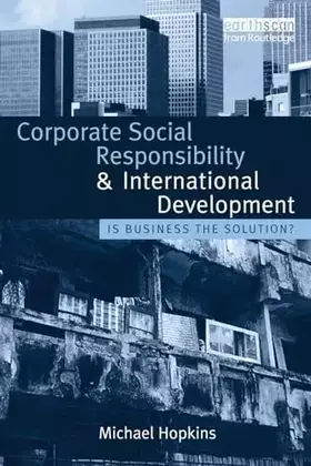 Couverture du produit · Corporate Social Responsibility and International Development