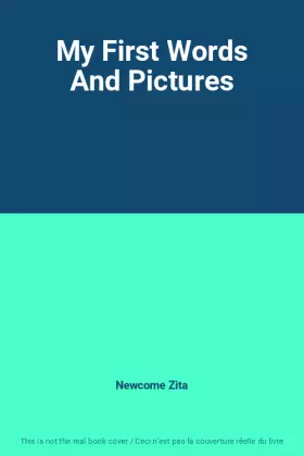 Couverture du produit · My First Words And Pictures