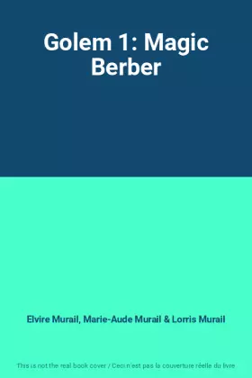 Couverture du produit · Golem 1: Magic Berber