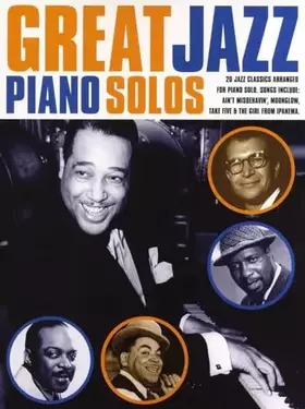 Couverture du produit · GREAT JAZZ PIANO SOLOS PIANO