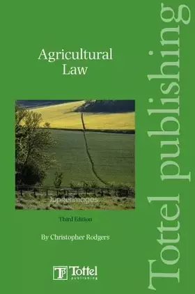 Couverture du produit · Agricultural Law