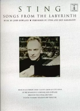 Couverture du produit · " Sting " : " Songs from the Labyrinth " (Tab)