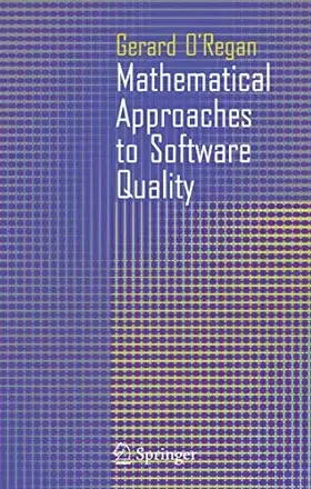 Couverture du produit · Mathematical Approaches to Software Quality