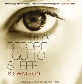 Couverture du produit · Before I Go To Sleep