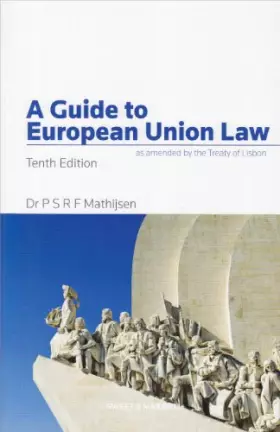 Couverture du produit · A Guide to European Union Law