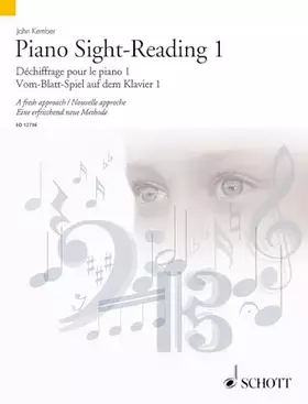 Couverture du produit · John Kember - Piano Sight-Reading - Volume 1: A Fresh Approach