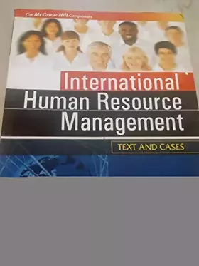 Couverture du produit · International Human Resource Management