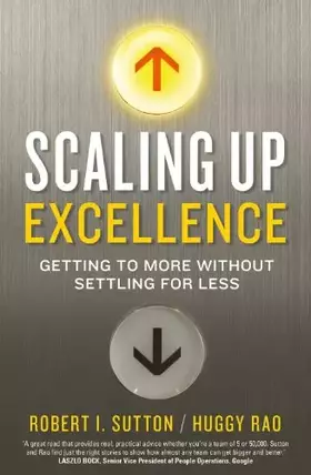 Couverture du produit · Scaling up Excellence