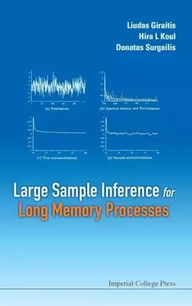Couverture du produit · LARGE SAMPLE INFERENCE FOR LONG MEMORY PROCESSES