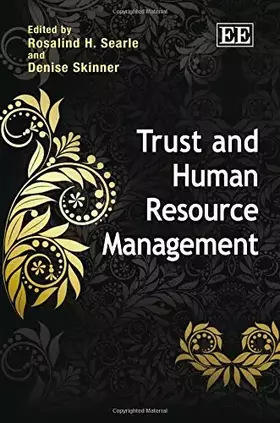 Couverture du produit · Trust and Human Resource Management