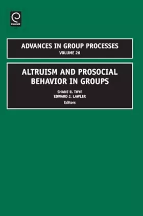 Couverture du produit · Altruism and Prosocial Behavior in Groups