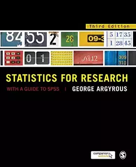 Couverture du produit · Statistics for Research: With a Guide to SPSS