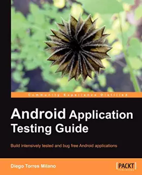Couverture du produit · Android Application Testing Guide