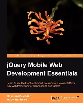 Couverture du produit · jQuery Mobile Web Development Essentials