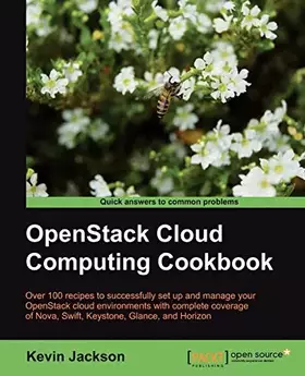 Couverture du produit · OpenStack Cloud Computing Cookbook