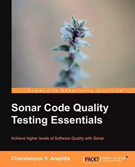 Couverture du produit · Sonar Code Quality Testing Essentials