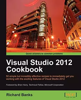 Couverture du produit · Visual Studio 2012 Cookbook