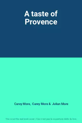 Couverture du produit · A taste of Provence