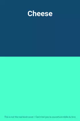 Couverture du produit · Cheese