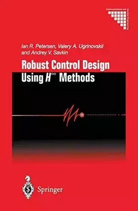 Couverture du produit · Robust Control Design Using H-∞ Methods