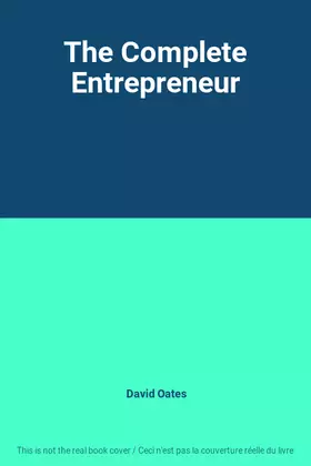 Couverture du produit · The Complete Entrepreneur