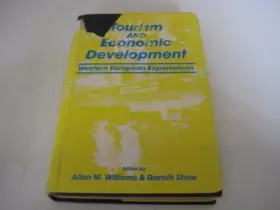 Couverture du produit · Tourism and economic development: Western European experiences